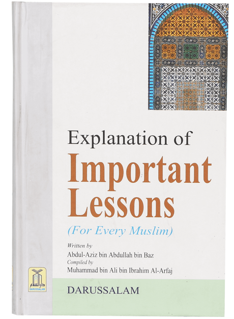 Explanation of Important Lessons (for Every Muslim) - Retail Maharaj