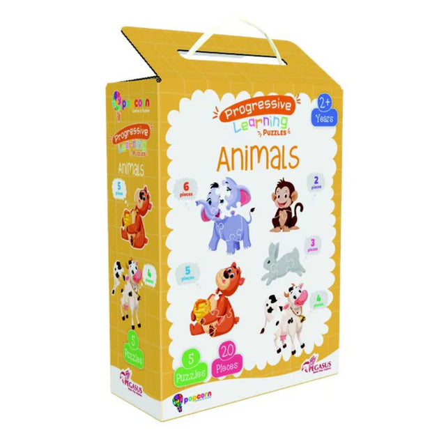 Progressive Learning Puzzle - Animals - Retail Maharaj