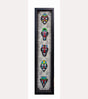 5 Tribal Face Wall Art Panel – Handcrafted Inspired by Tribal Art - Retail Maharaj