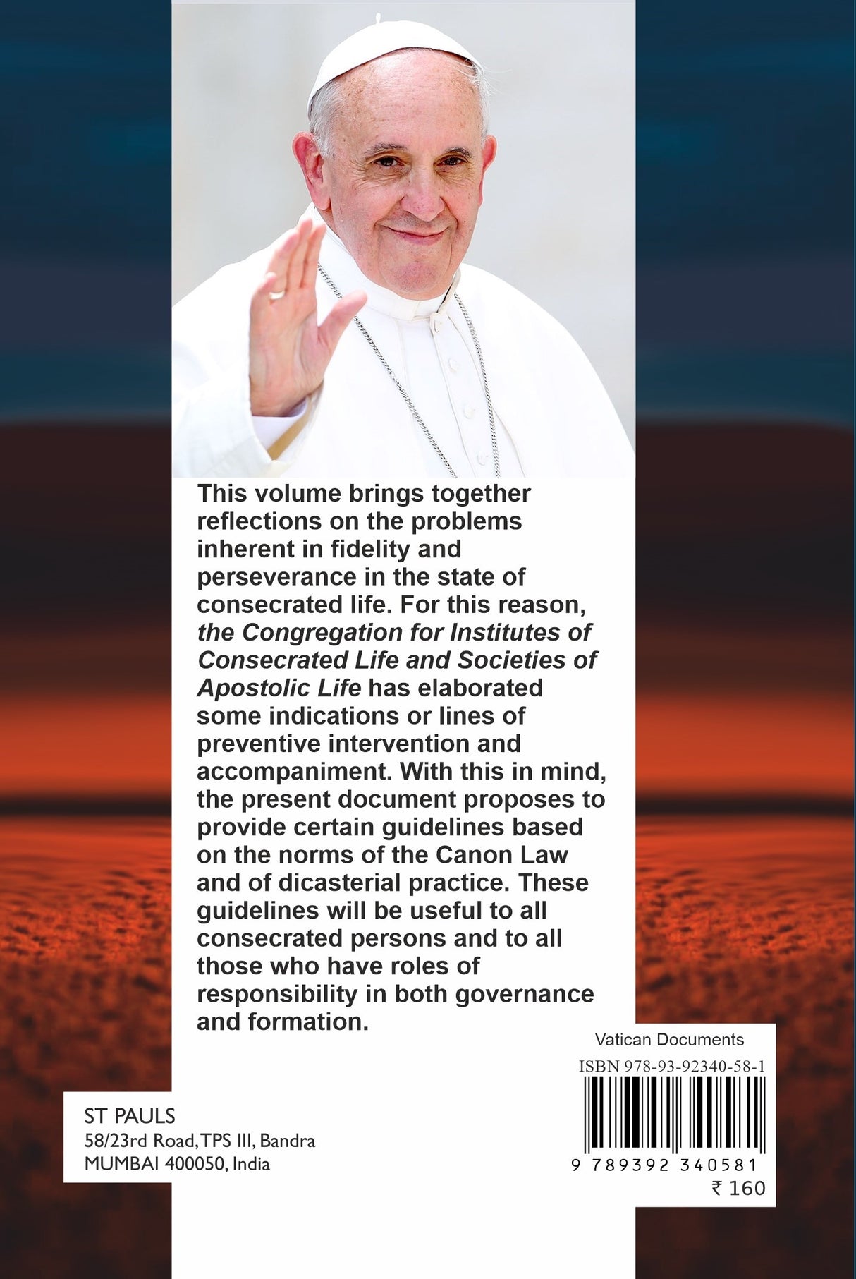 The Gift of Fidelity The Joy of Perseverance : Manete in dilectione mea (Jn 15:9) - Retail Maharaj