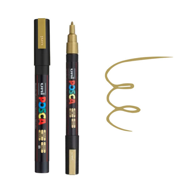 Uni Ball Posca PC-3M Fine Bullet Tip Water Based Paint Marker Pen