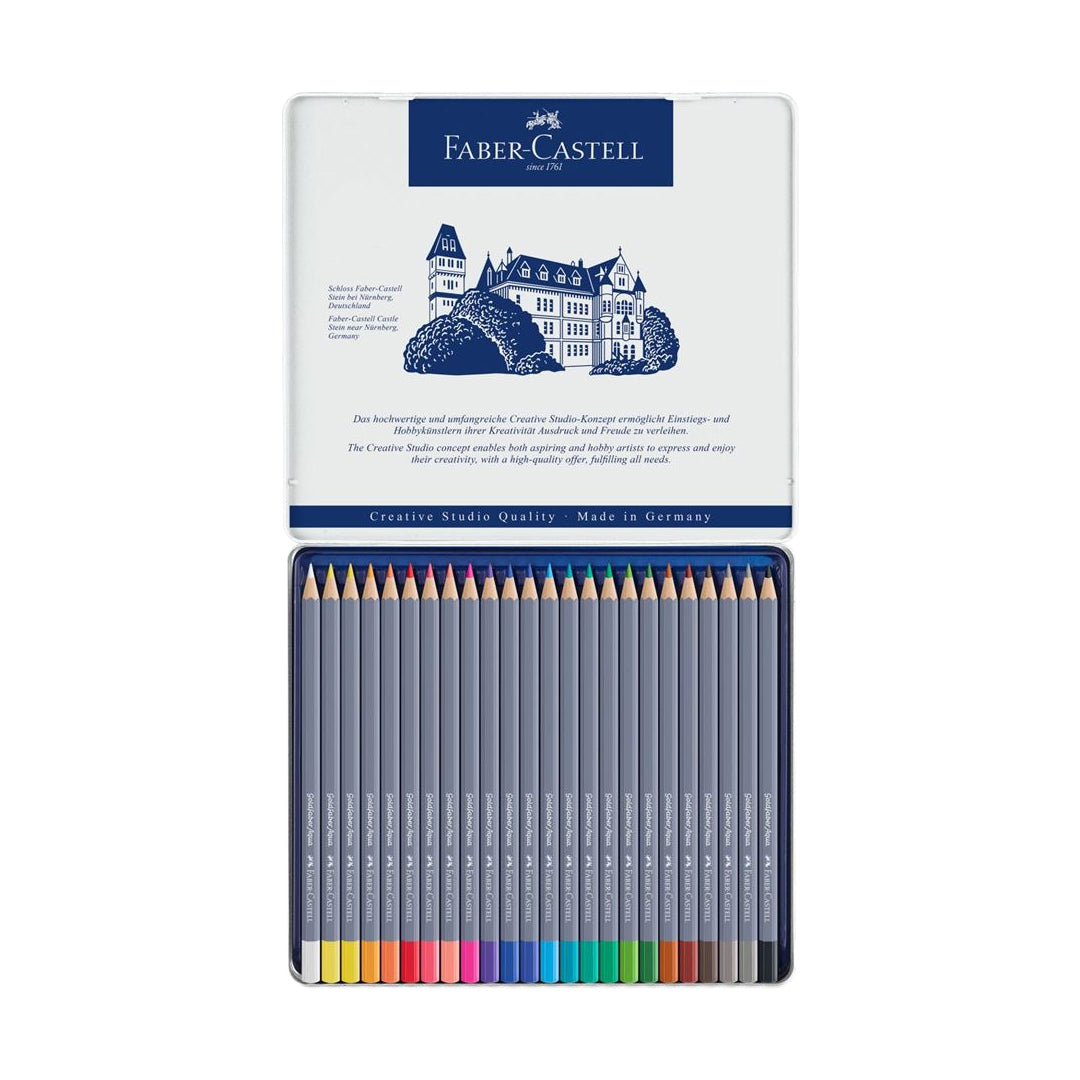Faber Castell Goldfaber Aqua Watercolour Pencils Artist Colour Set