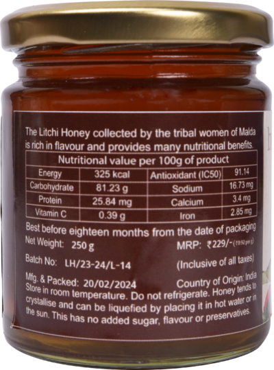 500g Litchi Honey from Malda – Set of Two Packs - Retail Maharaj