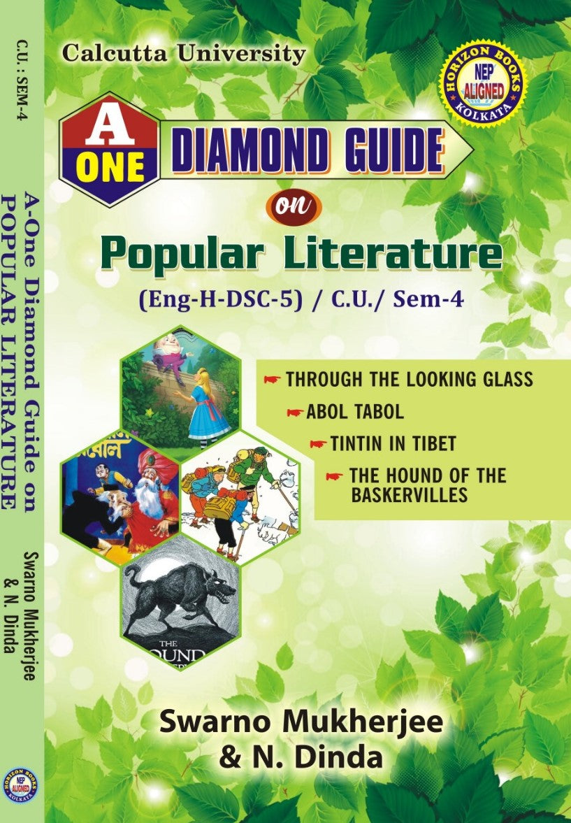 A-One Diamond Guide on Popular Literature (Eng-H-DSC-5) C.U. Sem-4 (English Version) - Retail Maharaj