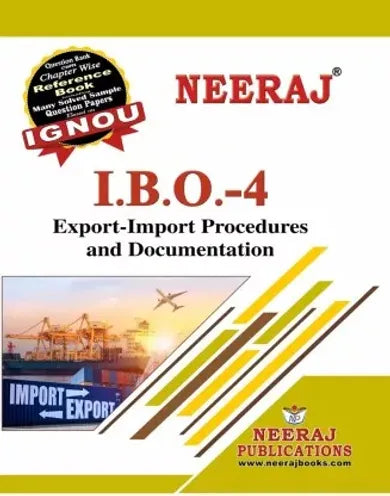 IBO-4 Export-Import Procedures and Documentation - Retail Maharaj