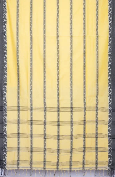 Santipuri Cotton Saree – Pastel Yellow - Retail Maharaj