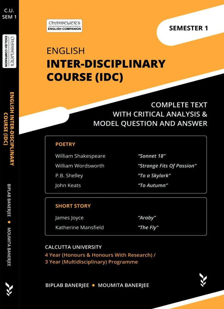 INTER-DISCIPLINARY COURSE (IDC) SEMESTER-1, C.U. (English Version) - Retail Maharaj
