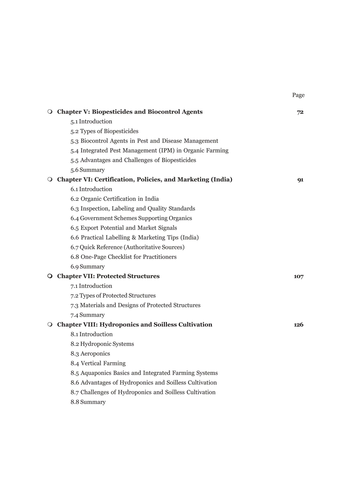 ORGANIC CULTIVATION AND PROTECTED AGRICULTURE (ENGLISH VERSION) - Retail Maharaj