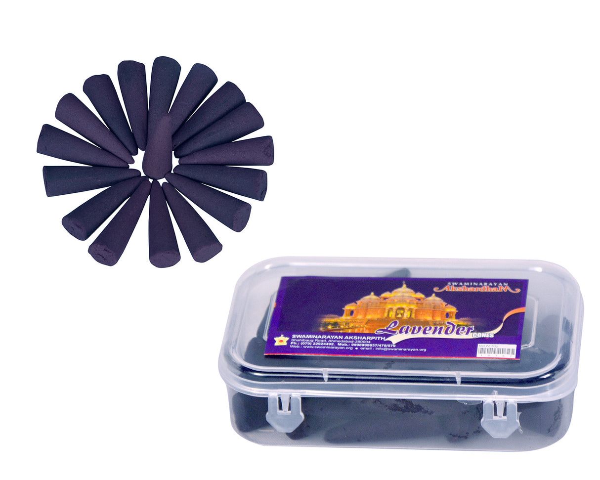 Lavender Cones 1.5" Cone | Plastic Container