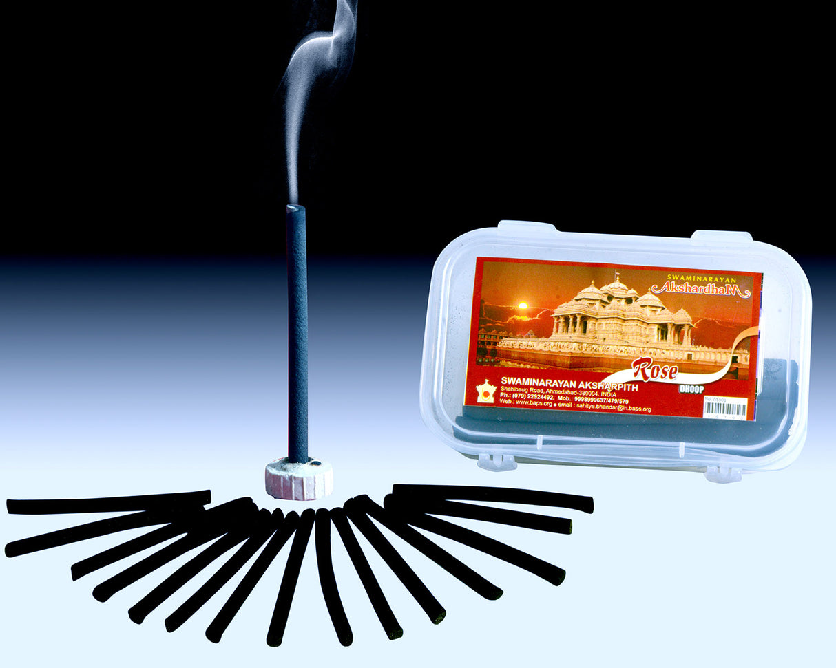 Gulab Dhoop Stick 3.75" Stick | Plastic Container - Retail Maharaj