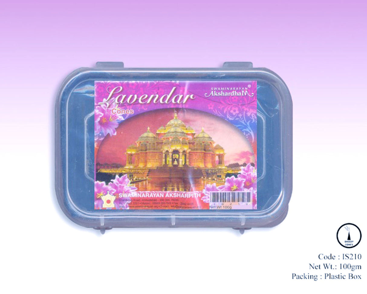 Lavender Cones 2" Cone | Plastic Container