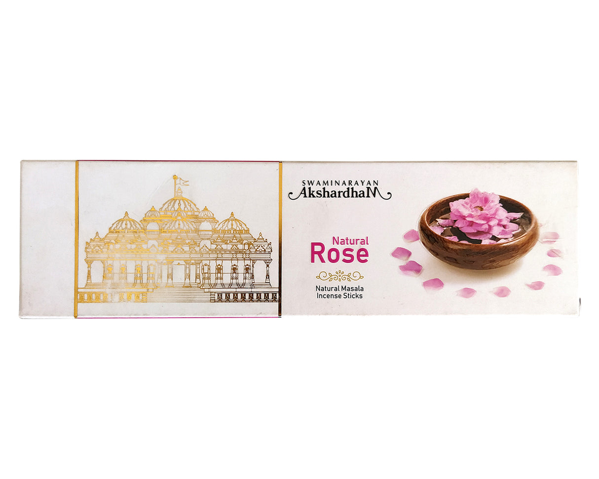 Natural Rose 9" Stick | Box - Retail Maharaj