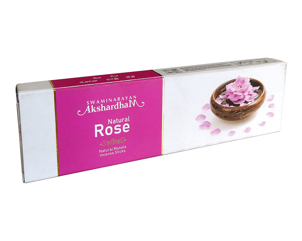 Natural Rose 9" Stick | Box - Retail Maharaj
