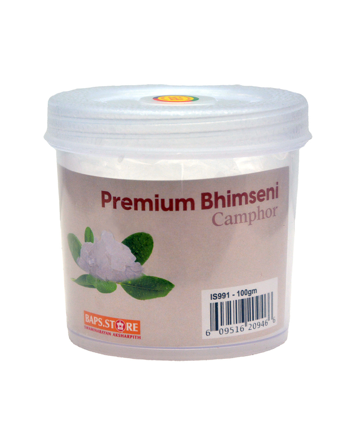 Premium Bhimsen Camphor | Plastic Container - Retail Maharaj