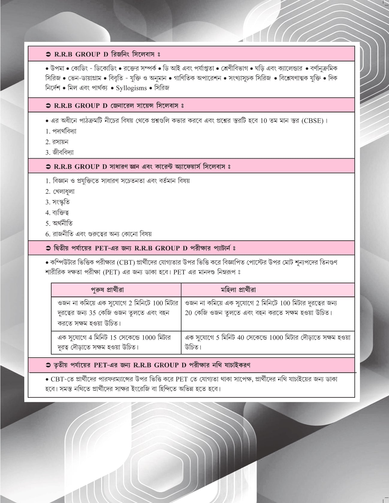 Winners RRB Group-D (Technical & Non-Technical) Practice Set (Byakkhasoho) (Bengali Version) - Retail Maharaj