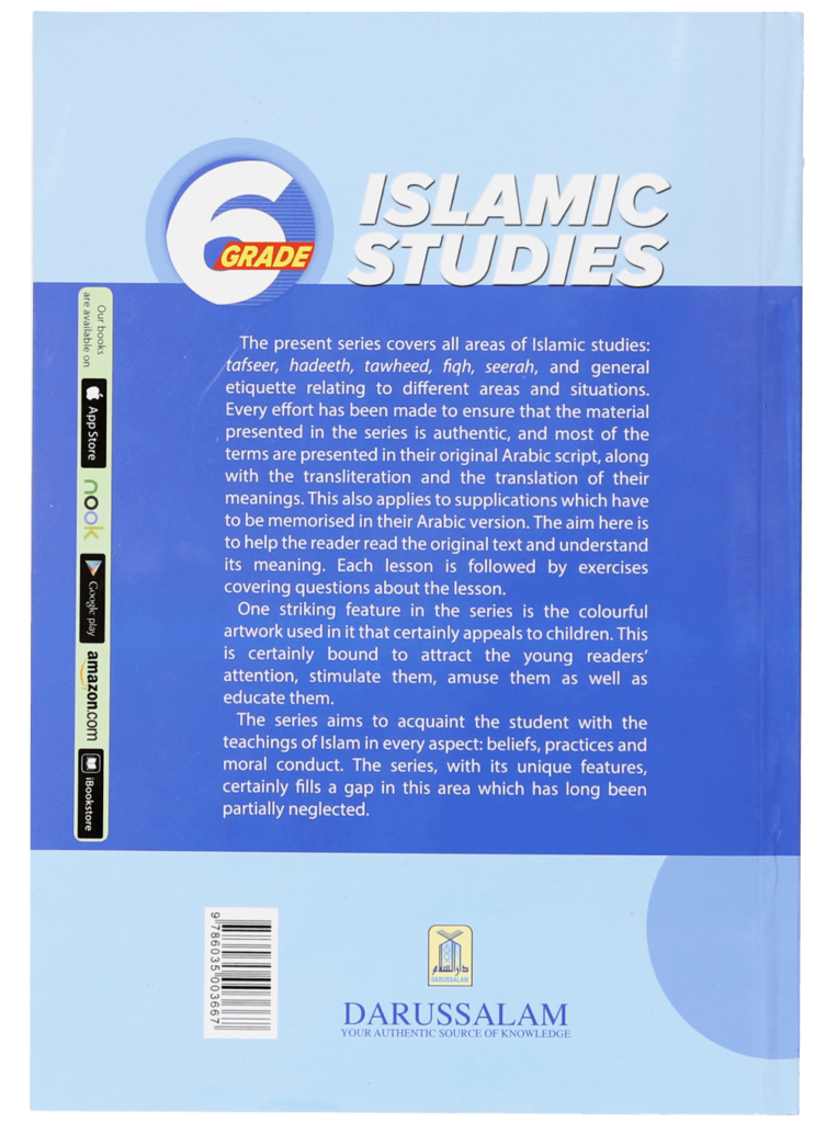 Islamic studies Grade 6 S/C - Retail Maharaj