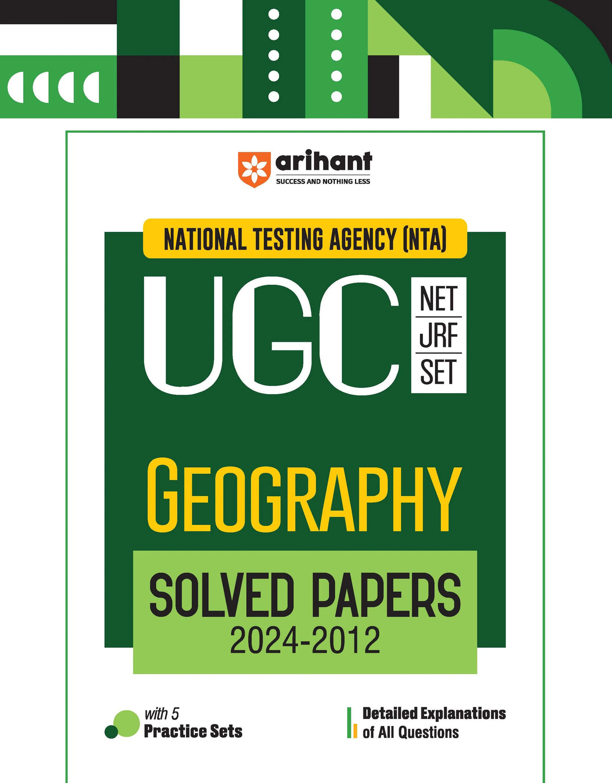 NTA UGC NET /JRF/SET 2025 - Geography Solved Papers (2024-2012) - Retail Maharaj