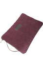 Jute Laptop Zipper Sleeve with Leather Handle - Retail Maharaj
