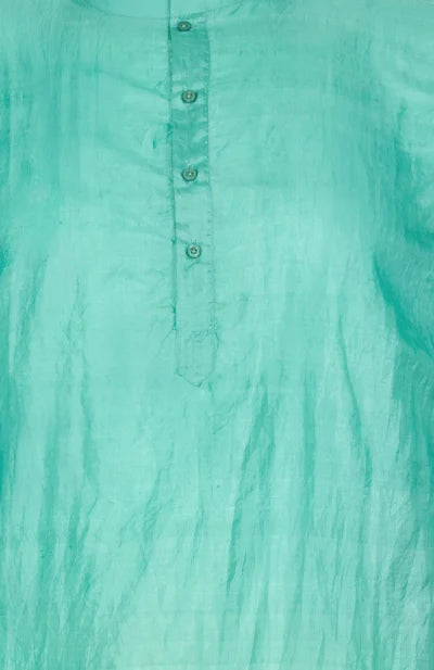 Plain Garod Silk Kurta – Green - Retail Maharaj