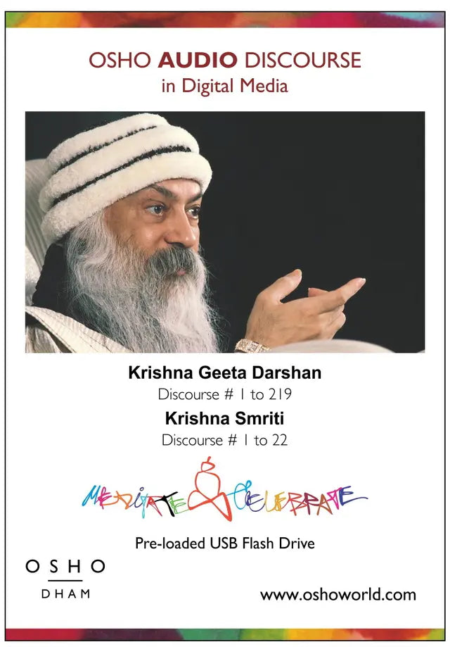 Krishna # 1 To 22 & Geeta Darshan 1 To 219 In Hindi Pendrive - Retail Maharaj