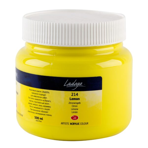 Ladoga Professional Acrylic Colours 500ml Open Stock Artist Paints