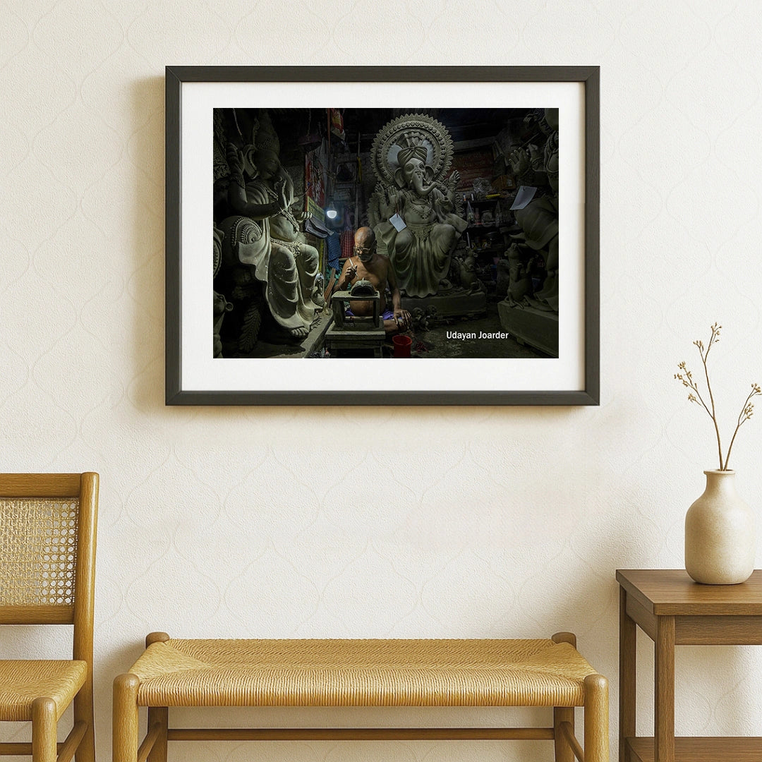 Making of Idol – Kumartuli, Kolkata – Lord Ganesha Sculptor - Retail Maharaj