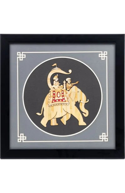 Straw Wall Hanging – Howdah - Retail Maharaj