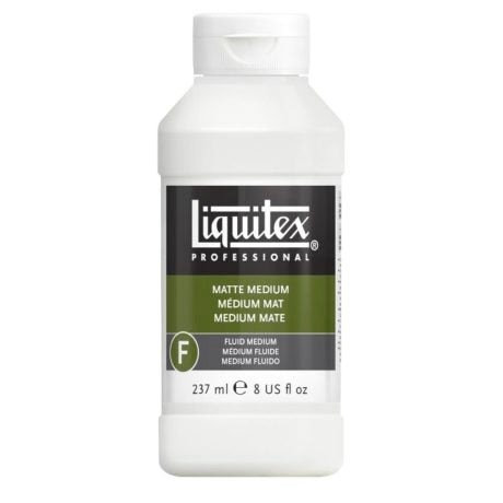 Liquitex Matte Medium Acrylic Paint Extender and Adhesive