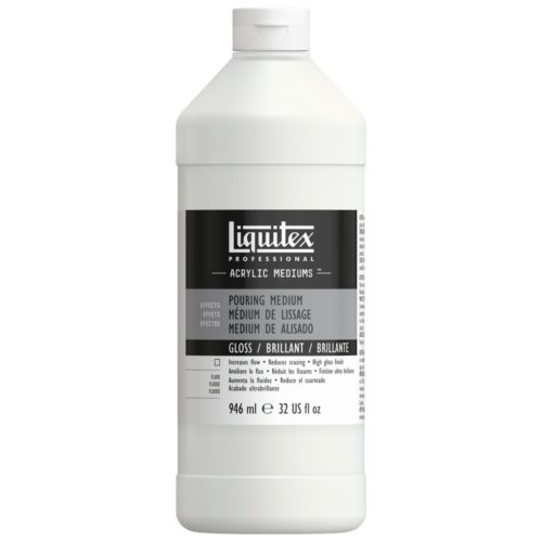 Liquitex Pouring Medium Acrylic Fluid Medium for Smooth Pours