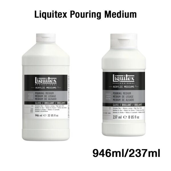 Liquitex Pouring Medium Acrylic Fluid Medium for Smooth Pours