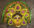 Rangmala Durga Mukhosh – Festive Goddess Durga Mask from Purulia Mukhosh - Retail Maharaj