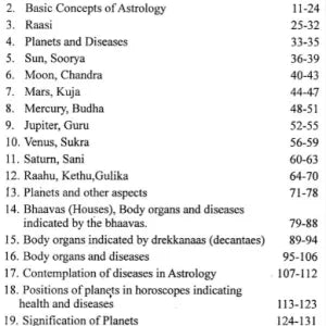 Medical Astrology-Combinations and Remedial Measures (Set of 2 Volumes) - Retail Maharaj
