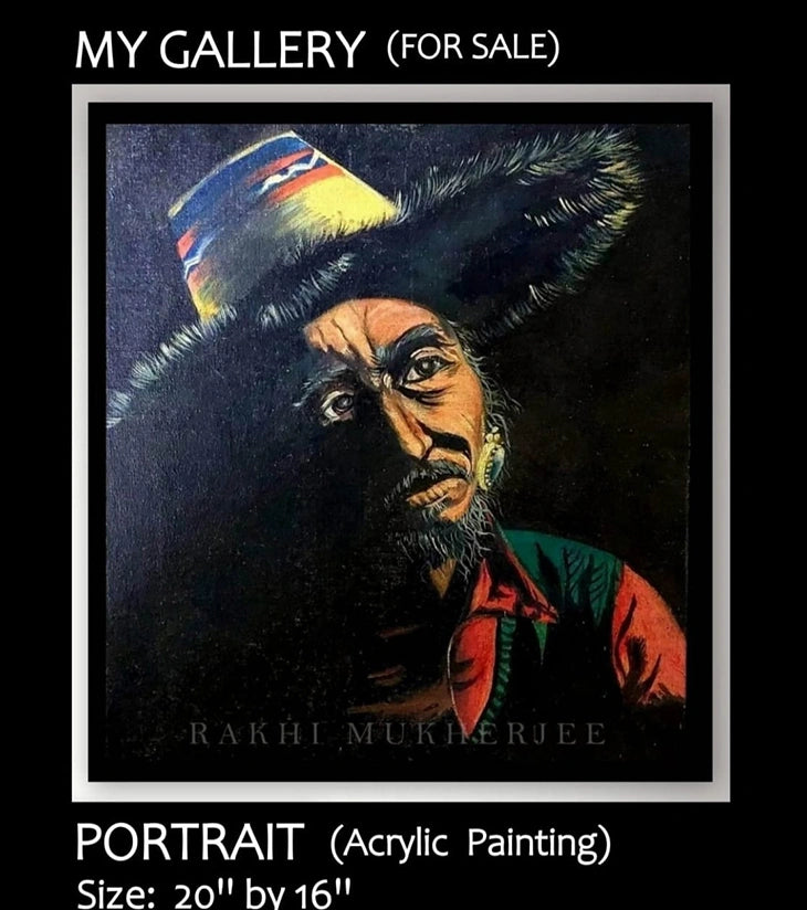 Portrait (2025) by Rakhi Mukherjee - Retail Maharaj