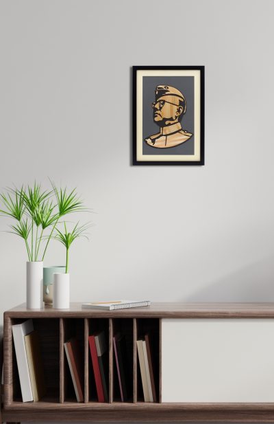 Straw Wall Hanging – Netaji - Retail Maharaj