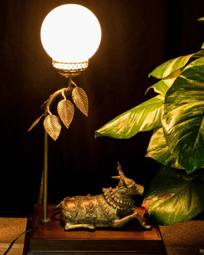 Dokra Lamp – Nandi - Retail Maharaj