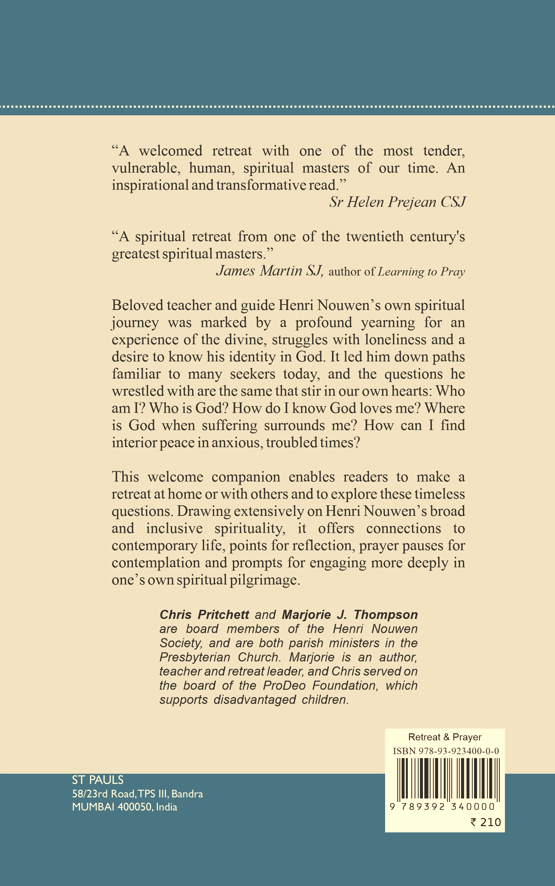 On Retreat with Henri Nouwen : Engaging Life’s Big Questions - Retail Maharaj