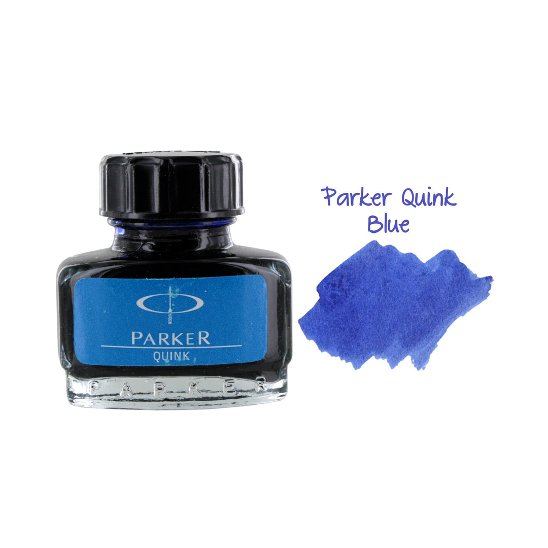 Parker Quink Fountain Pen Bottle Ink Black and BlueParker Quink Fountain Pen Bottle Ink Black and Blue
