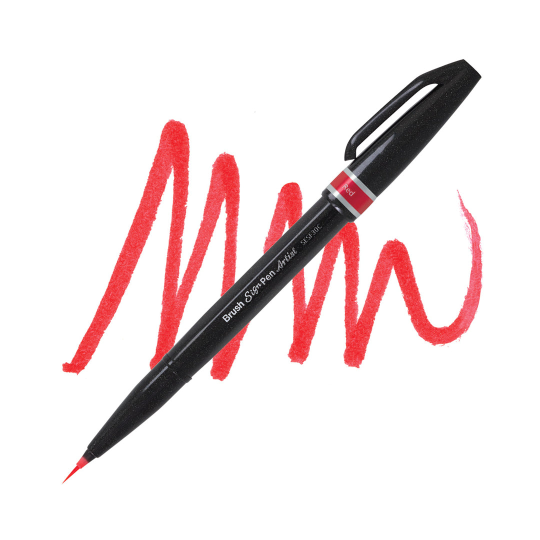 Pentel Touch Brush Sign Pen Artist SESF30C Extra Fine Brush Tip