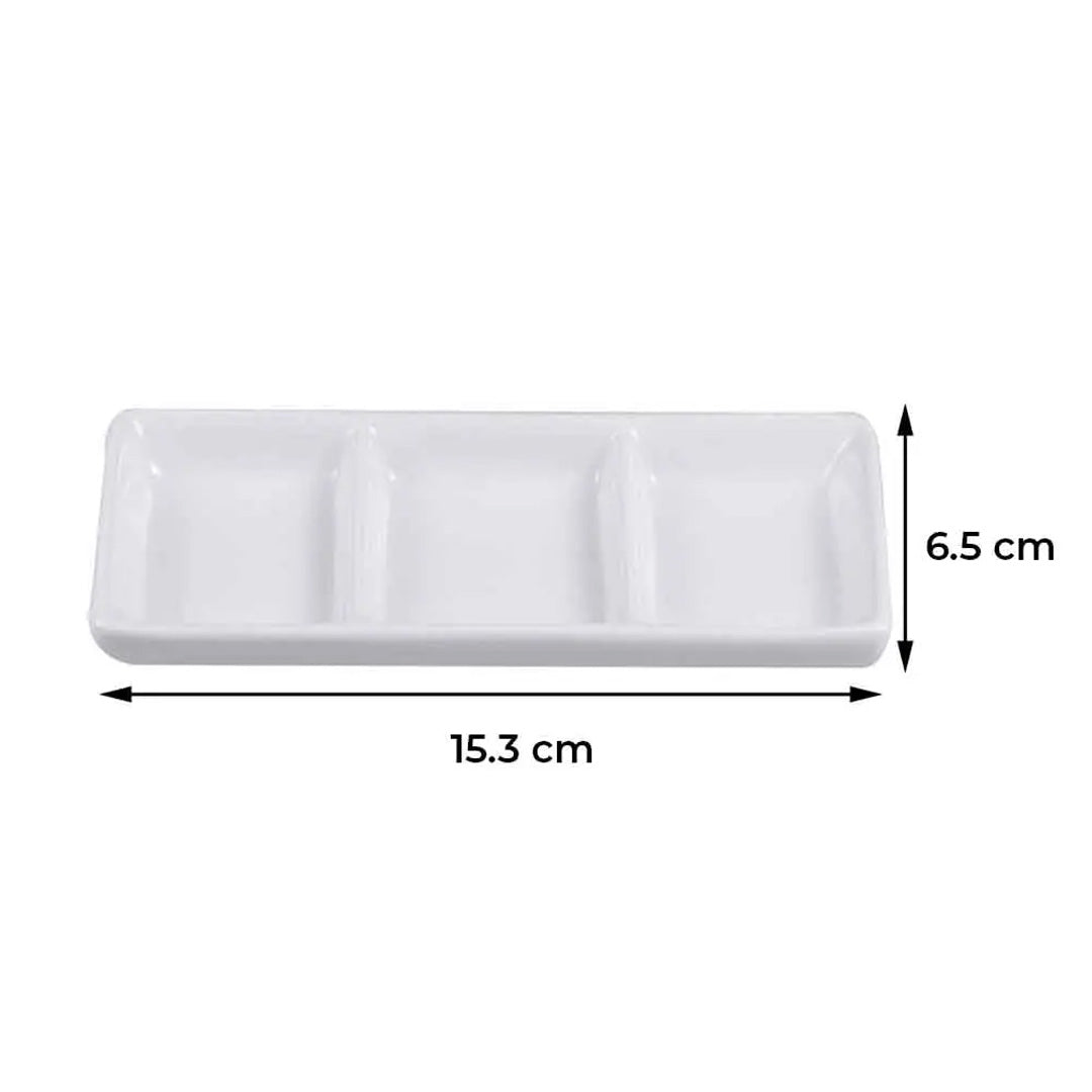 Porcelain Ceramic Painting Palette – Multi Grid for Watercolour, Gouache & Acrylic - Retail Maharaj