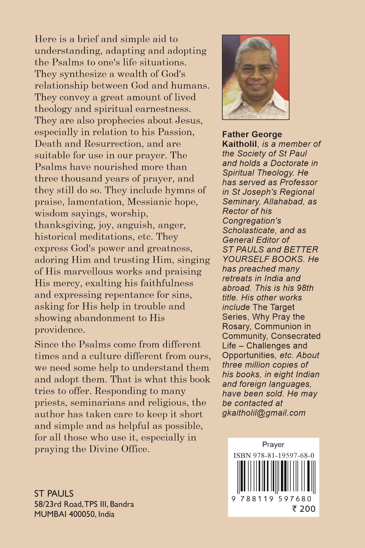 Praying the Psalms of the Divine Office: An Aid to the Breviary / Everyday Prayer - Retail Maharaj