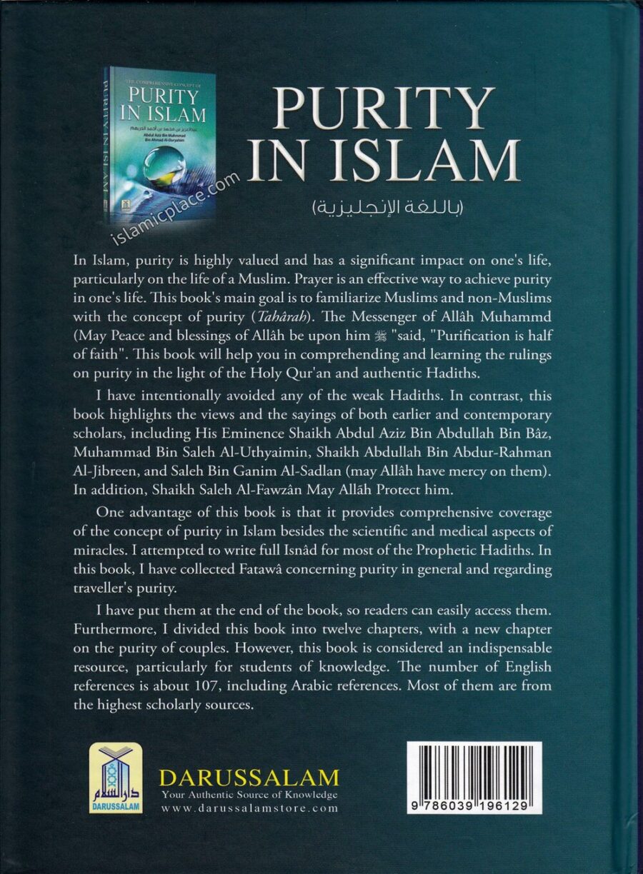The Comprehensive Concept of Purity In Islam - Retail Maharaj