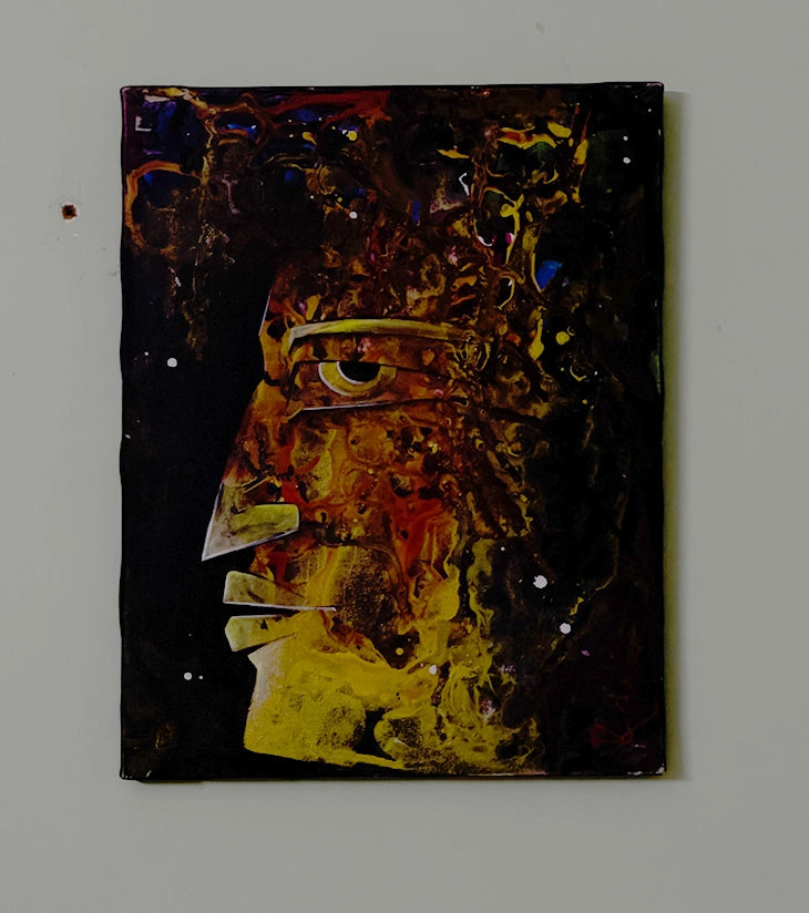 “The Silent Witness” – Abstract Portrait by Rani Bhowani - Retail Maharaj