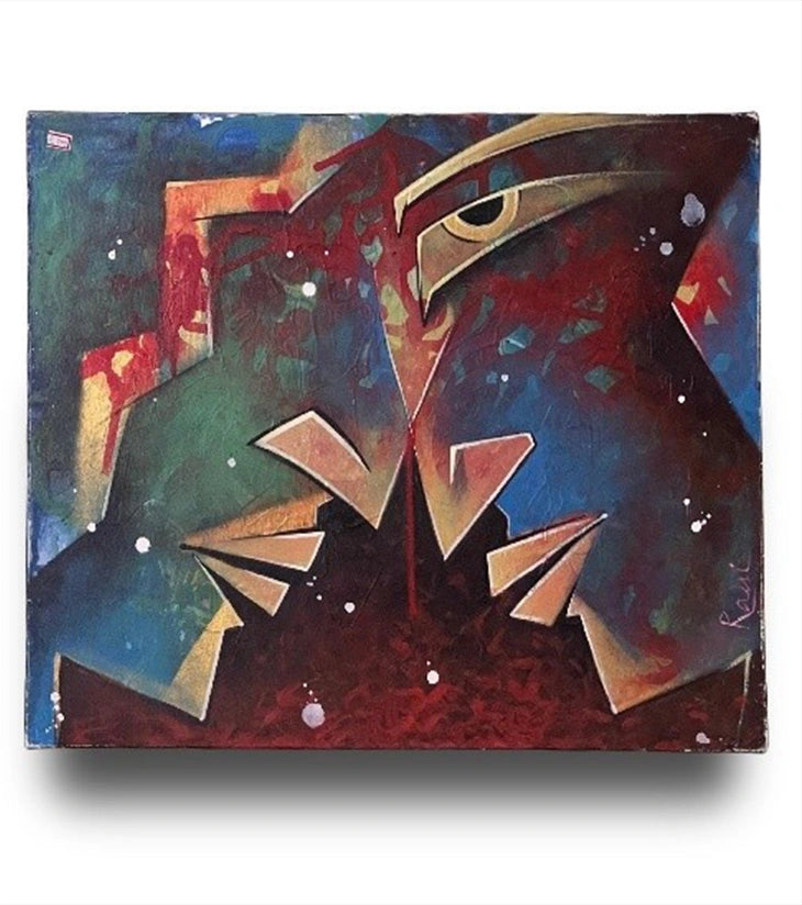 “Gaze Within” – Abstract Soulscape by Rani Bhowani - Retail Maharaj