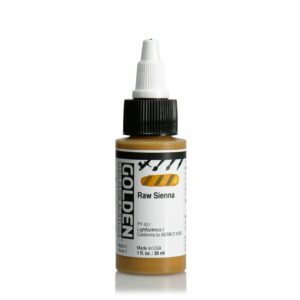 Golden High Flow Acrylic Paint 30ml Professional Fluid Acrylic for Artists