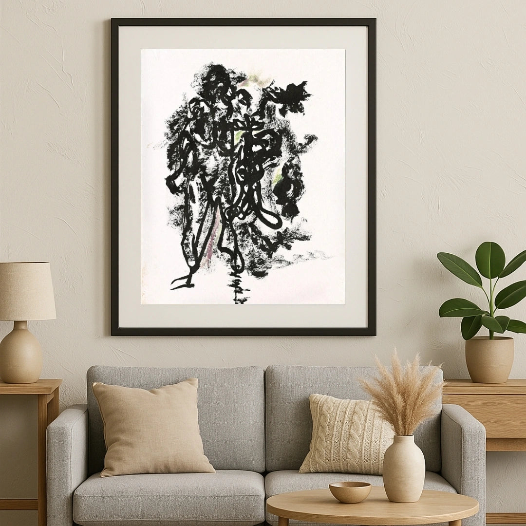 SAUNTER” by Debajyoti Roy – The Clone Within Series (Mixed Media on Archival Paper) - Retail Maharaj