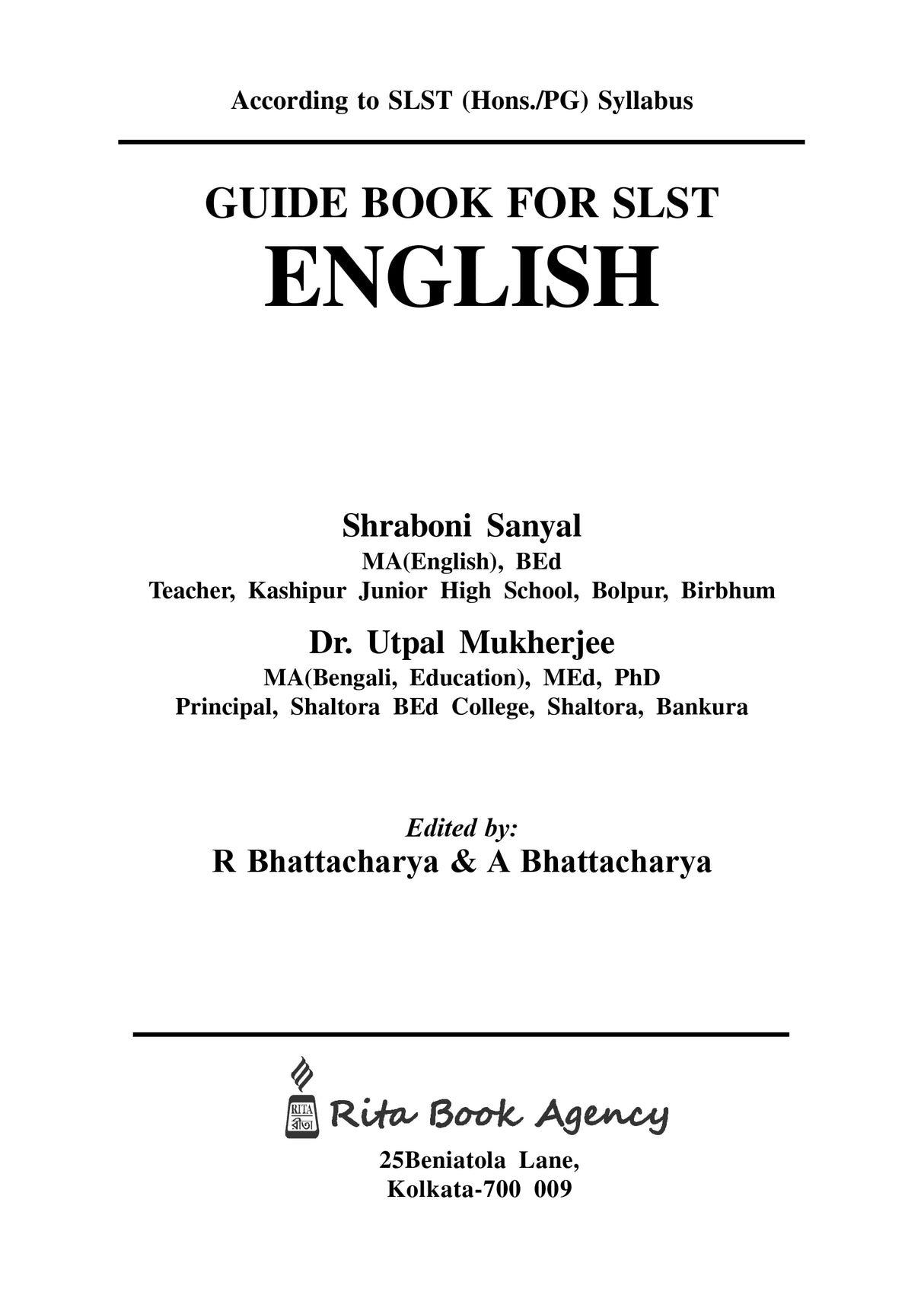 English (Guide Book for SLST) - Retail Maharaj
