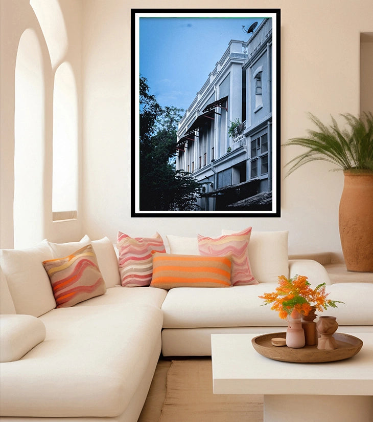 Echoes of Colonial Calm – Pastel Serenity in Architectural Elegance - Retail Maharaj