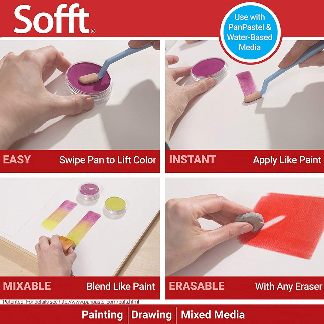 PanPastel Sofft Covers Professional Sponge Applicator Covers - Retail Maharaj