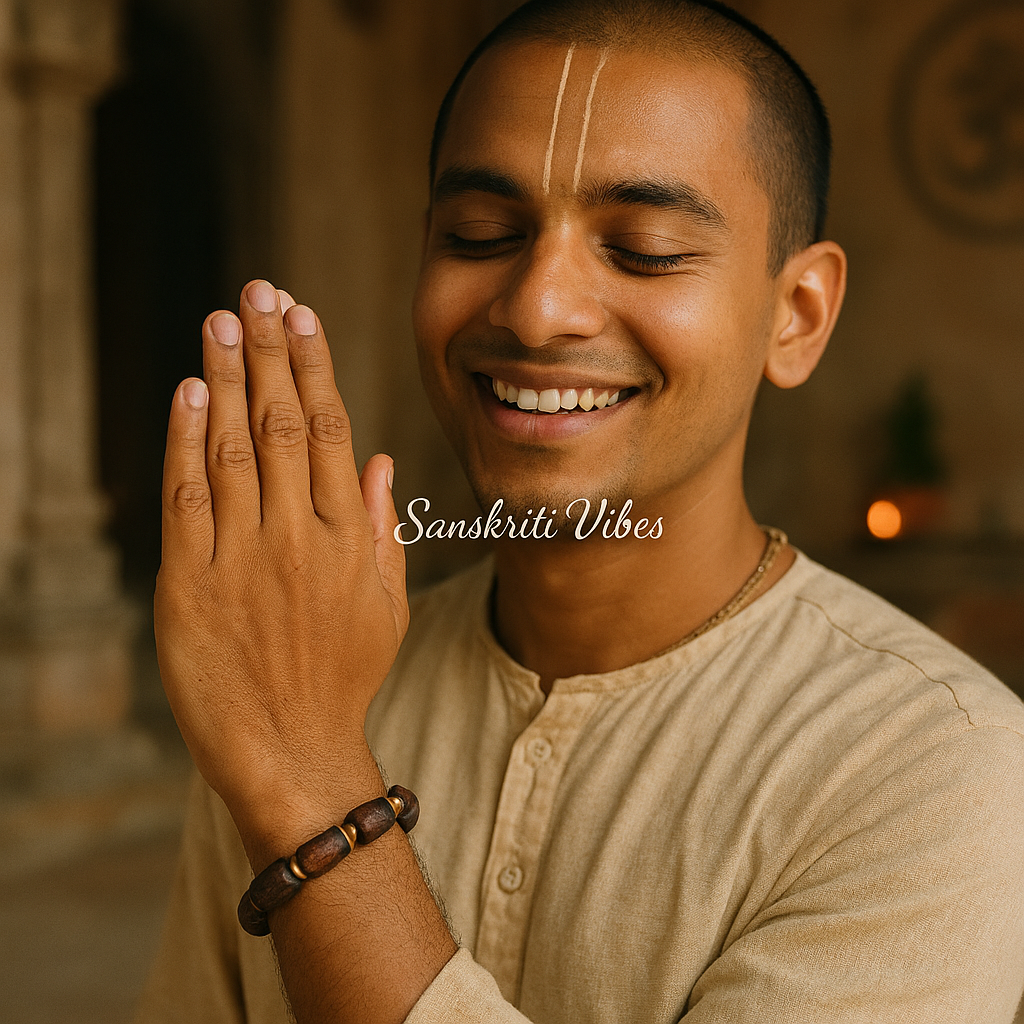 Classical Shyama Tulsi Cylindrical Shaped Bracelet – Premium for Spiritual Blessings - Retail Maharaj