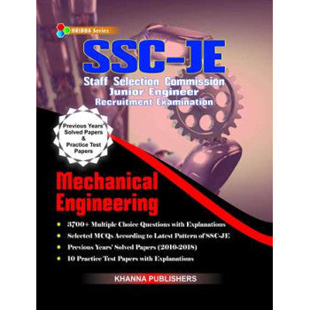 SSC-JE IN MECHANICAL ENGINEERING (Previous years solved and practice paper) - Retail Maharaj